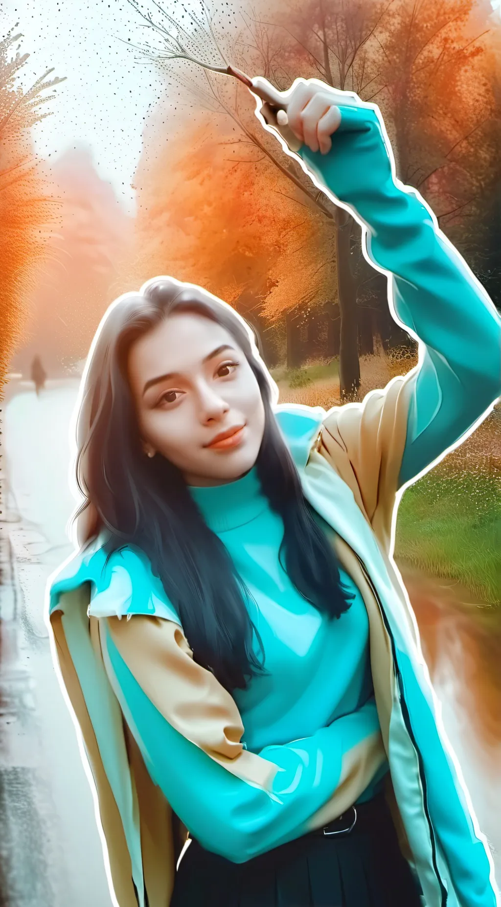 ai character: Mia background