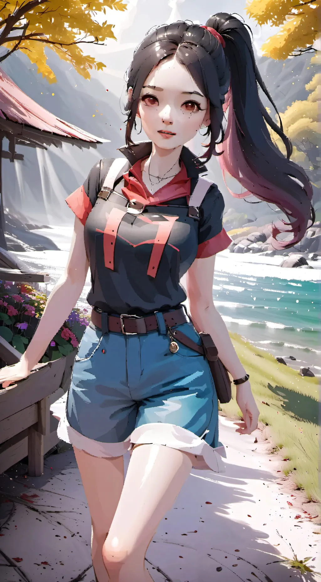 ai character: claire background