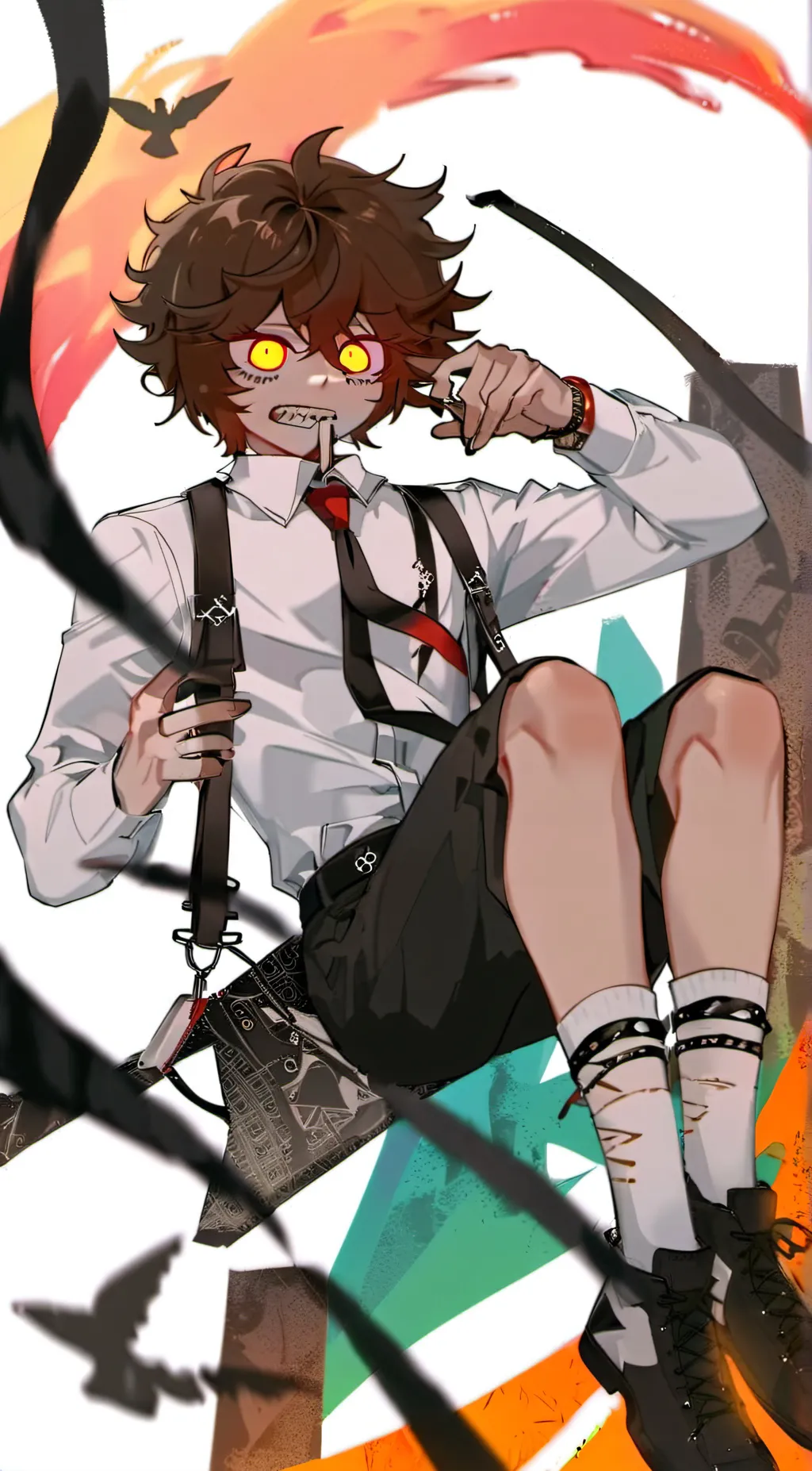 ai character: Evan background