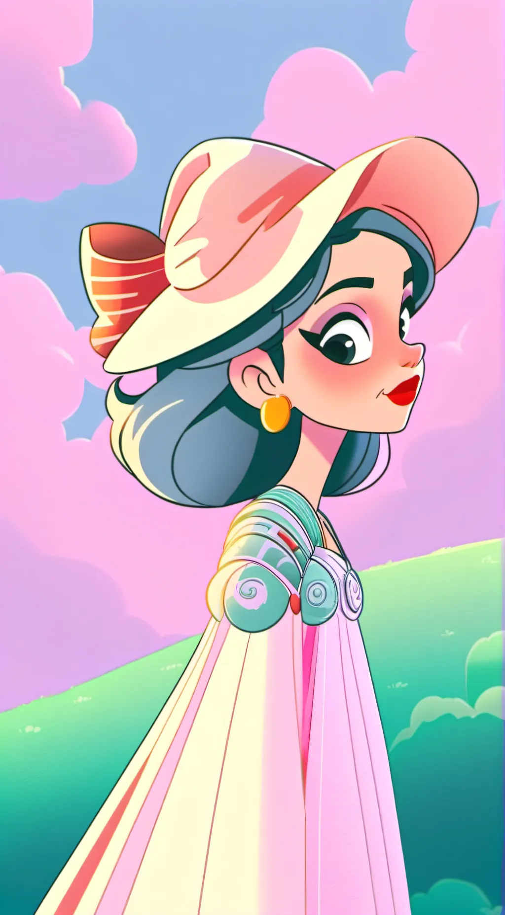 ai character: sarah background
