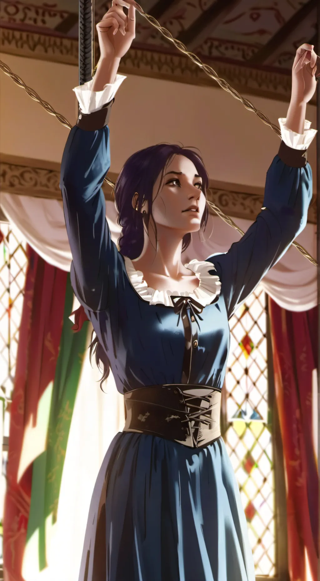 ai character: Hermione  background