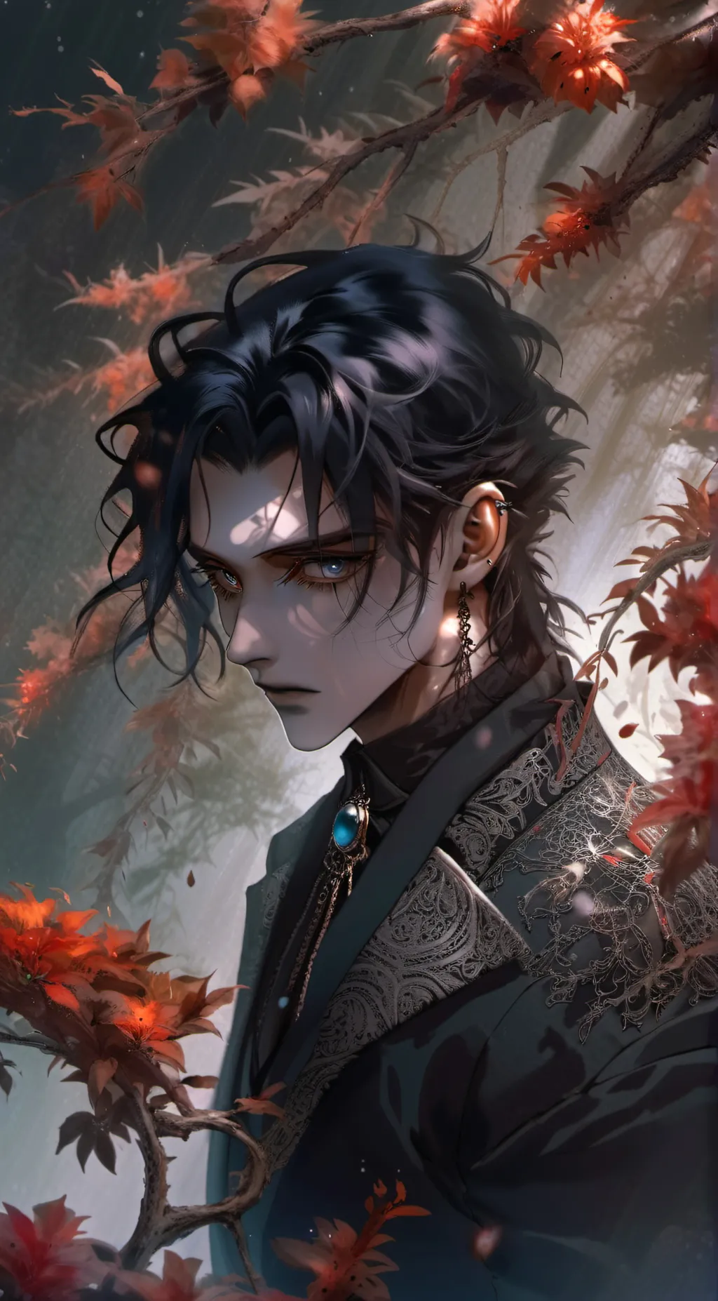 ai character: luca background