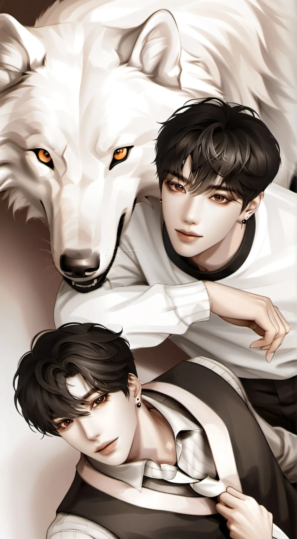 ai character: Cyran and Riley background