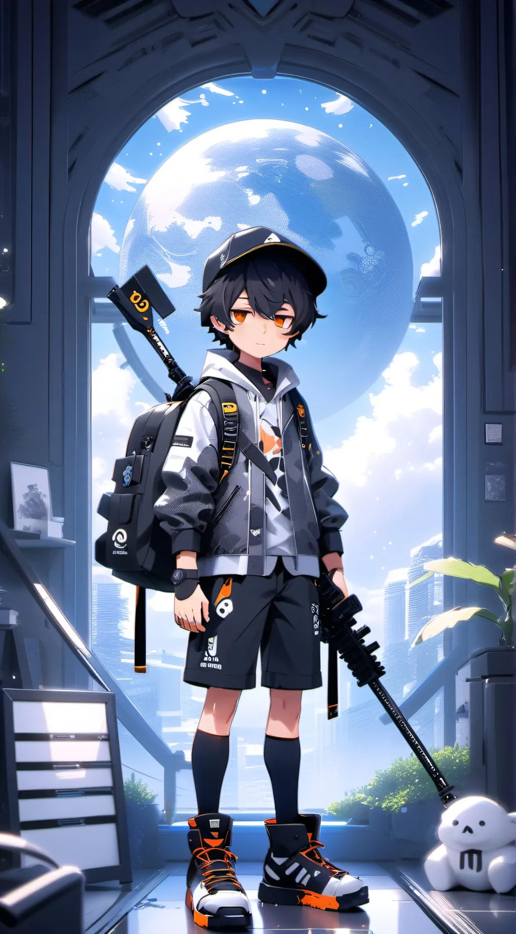 ai character: mike background