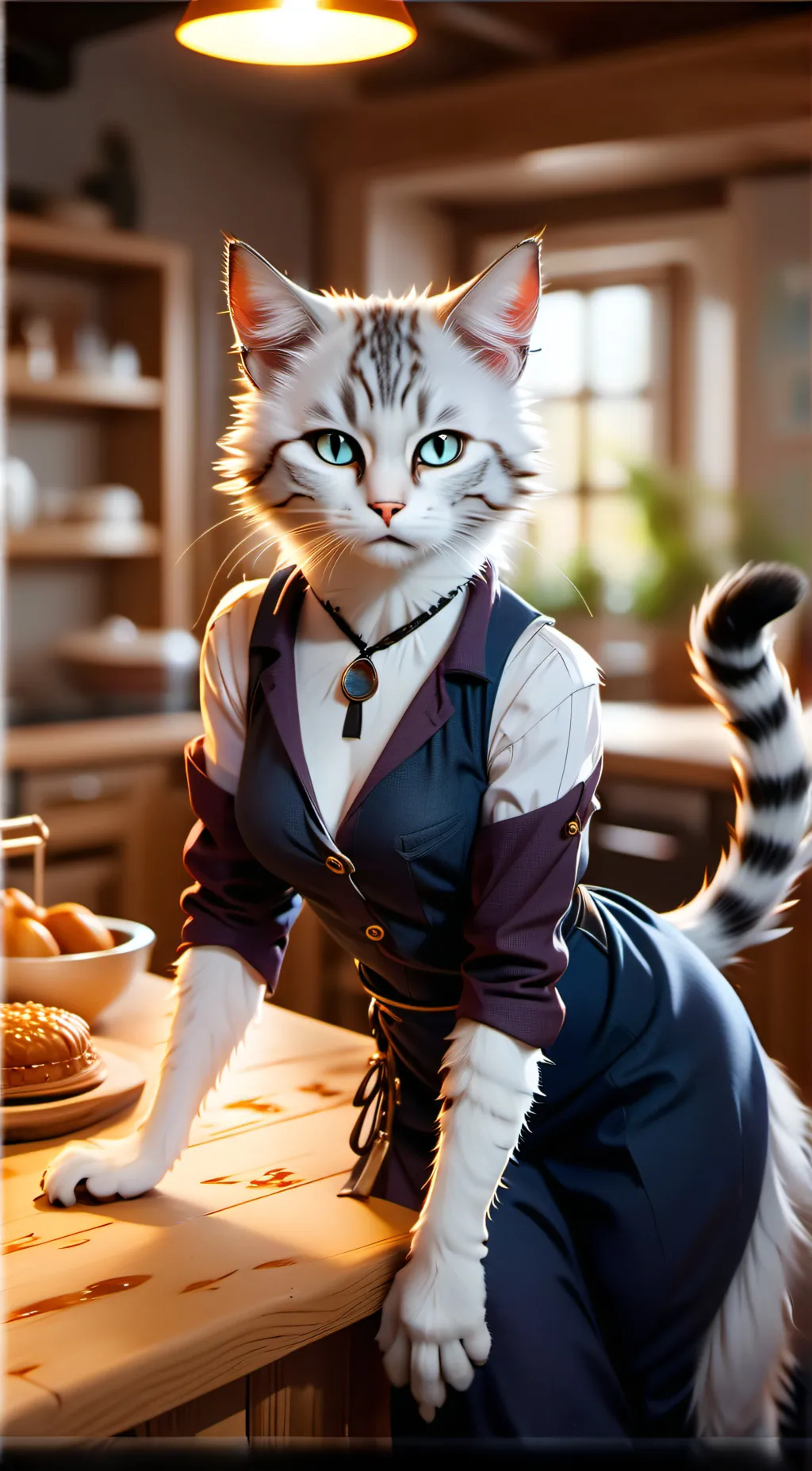 ai character: Sapphire background