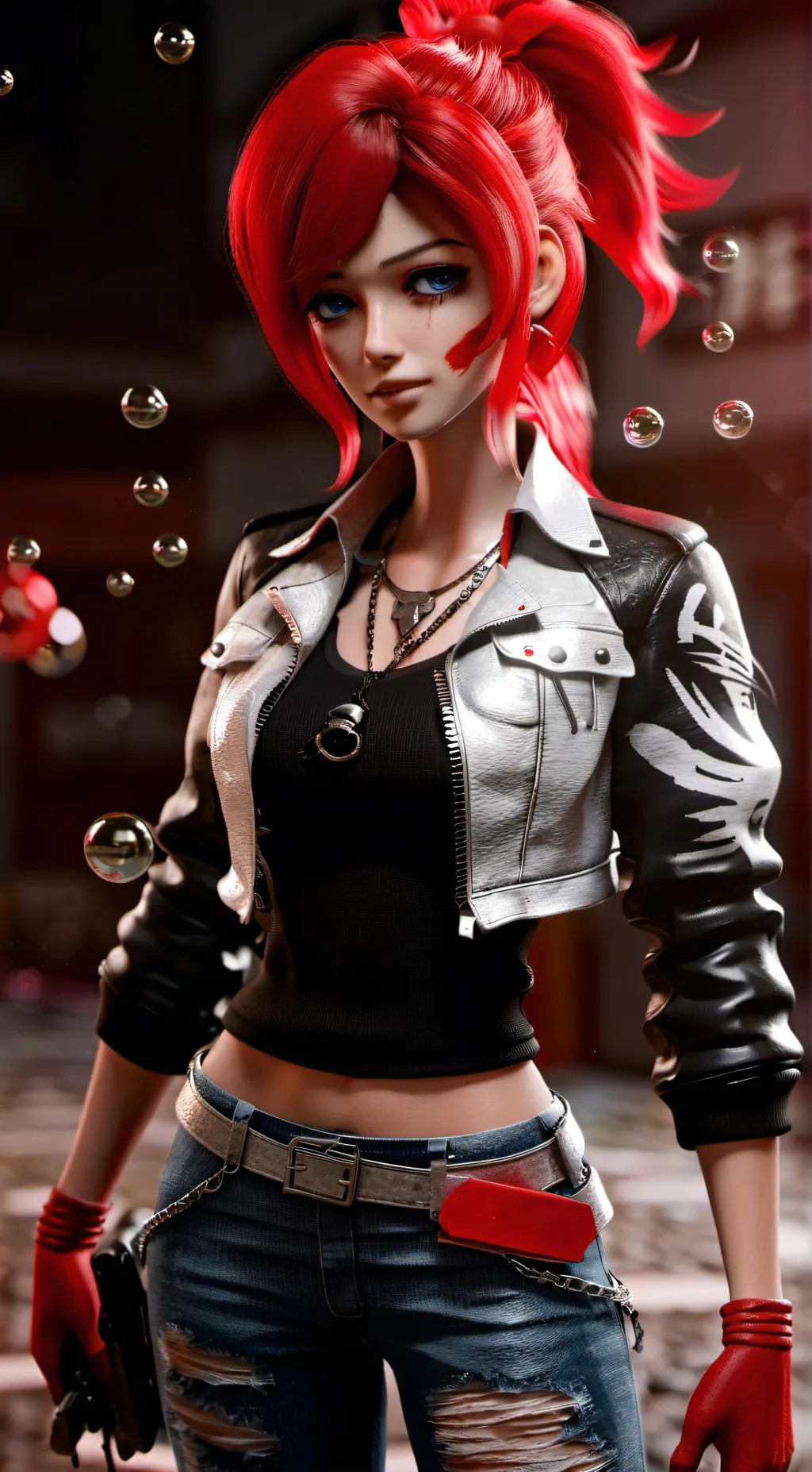 ai character: Aria background