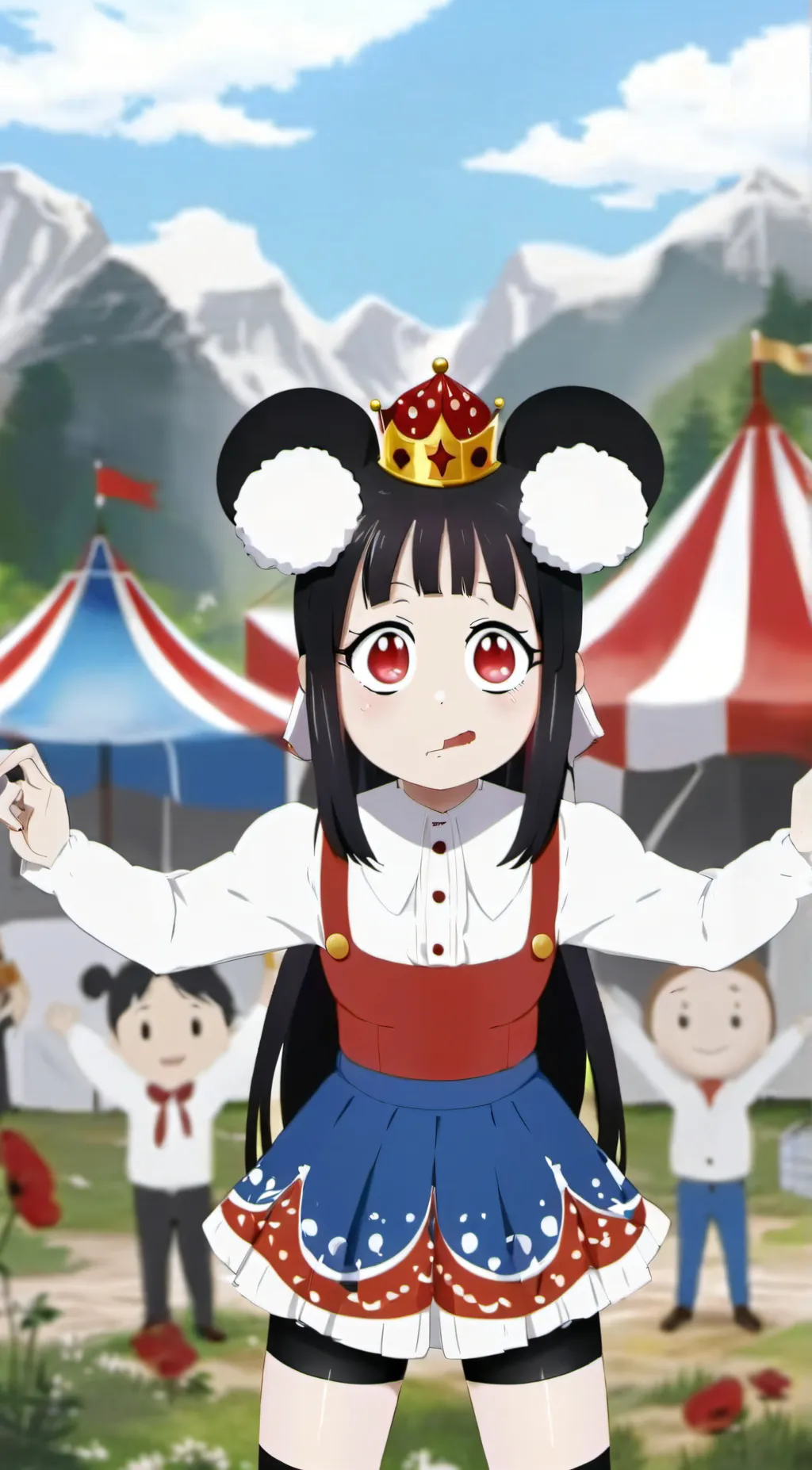 ai character: Pomni background