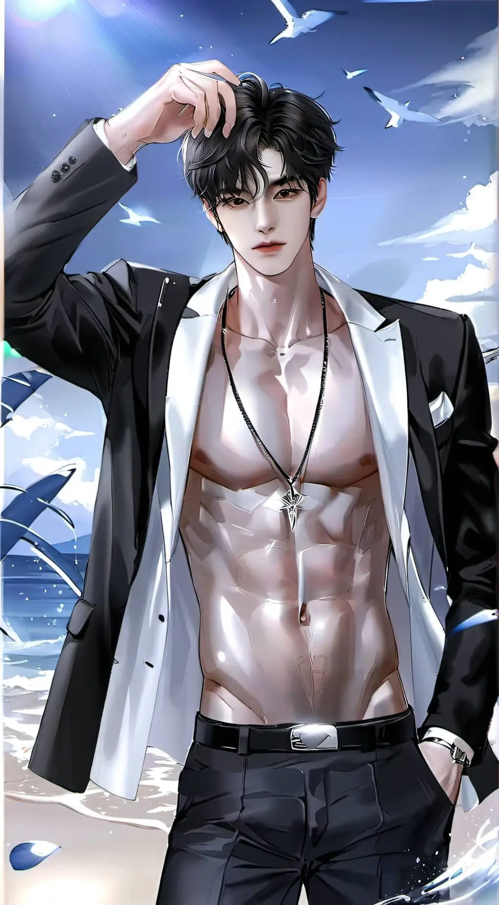 ai character: Mr yui background