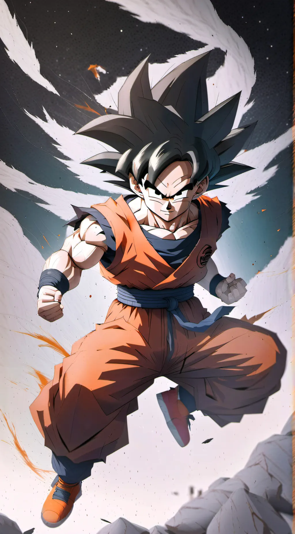 ai character: Goku  background