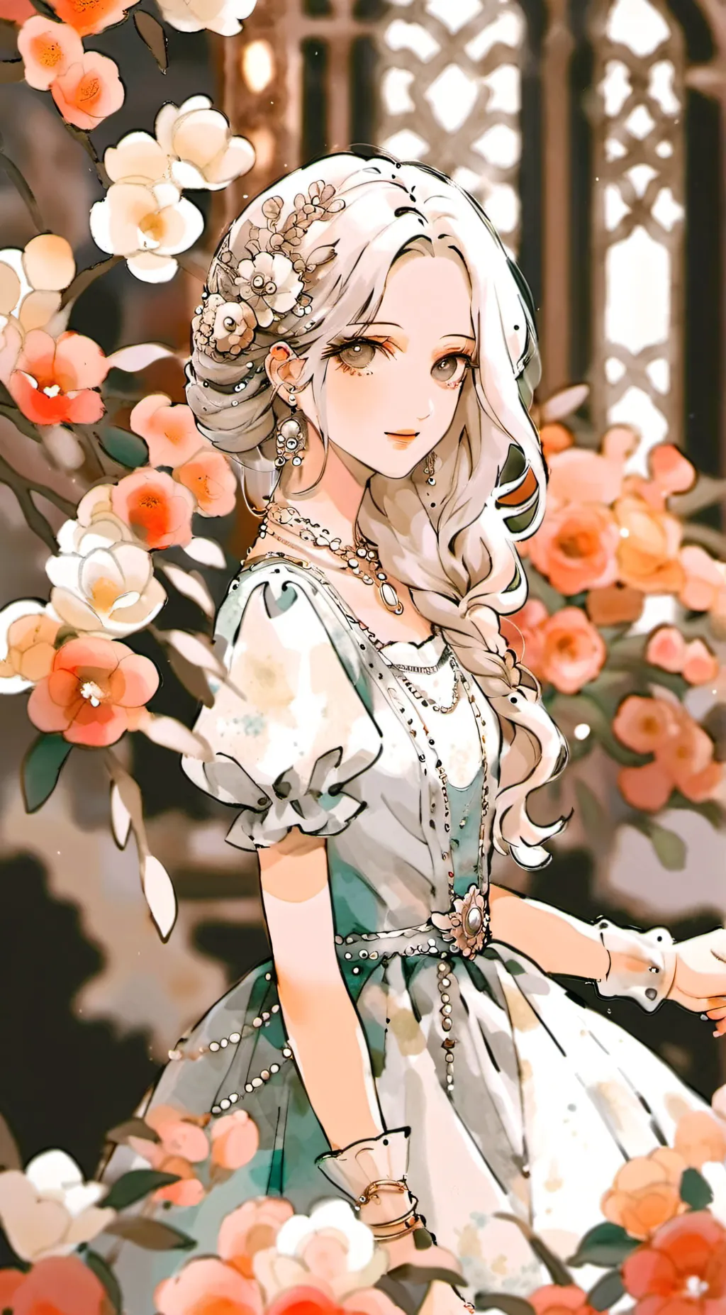 ai character: NARA background