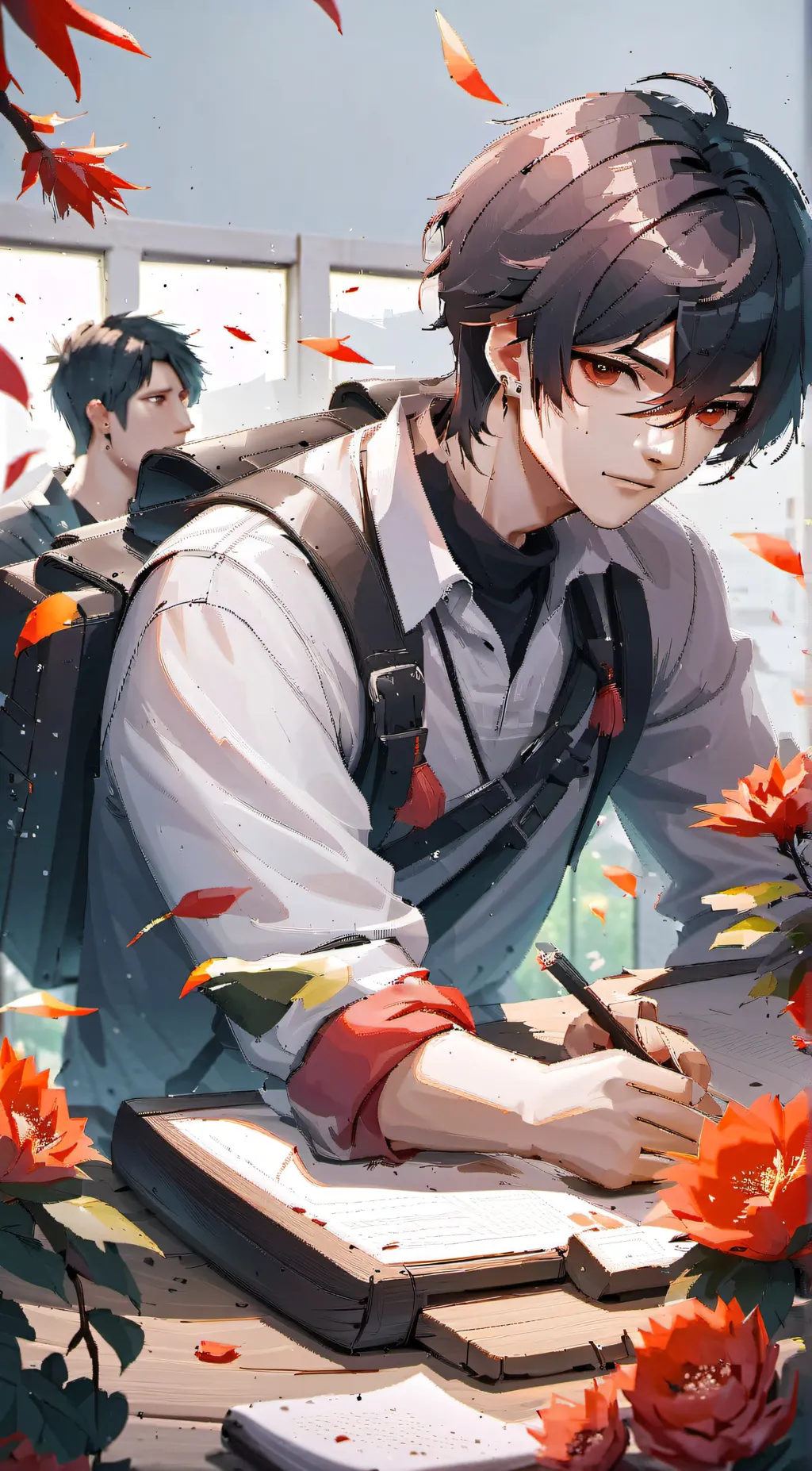 ai character: damian background