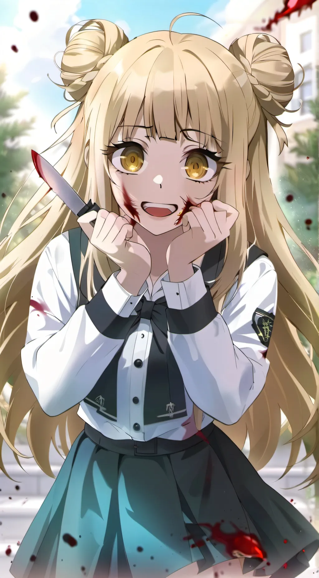 ai character: Himiko Toga background