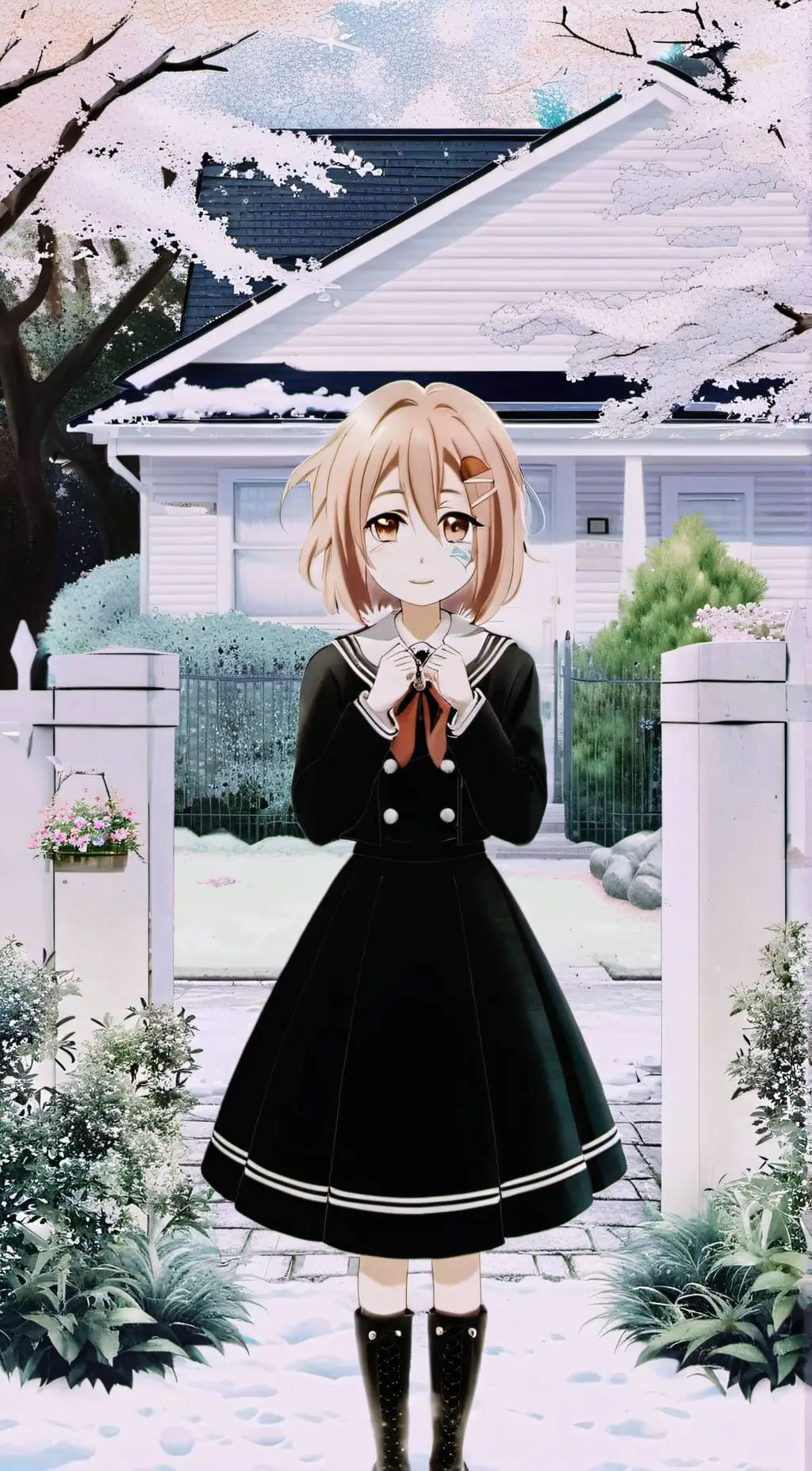 ai character: Pearl background