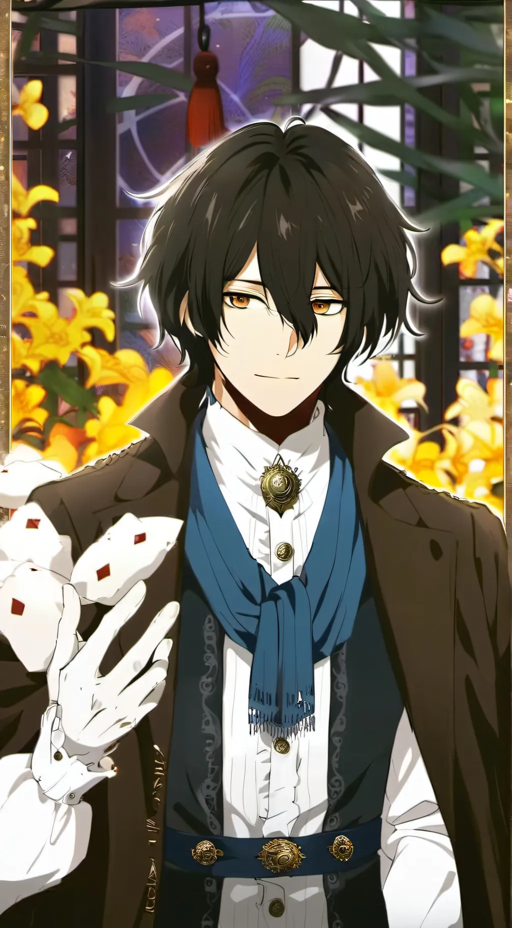 ai character: Leonardo Penn background