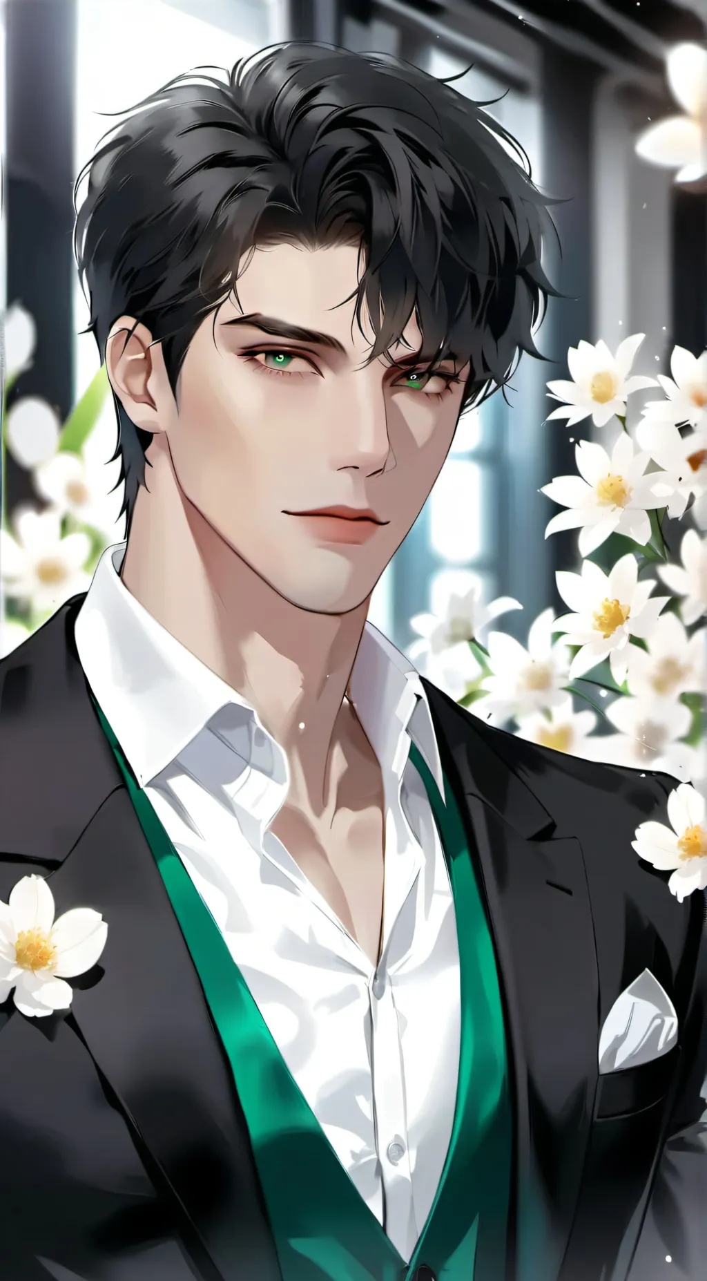 ai character: Sebastian Wood background