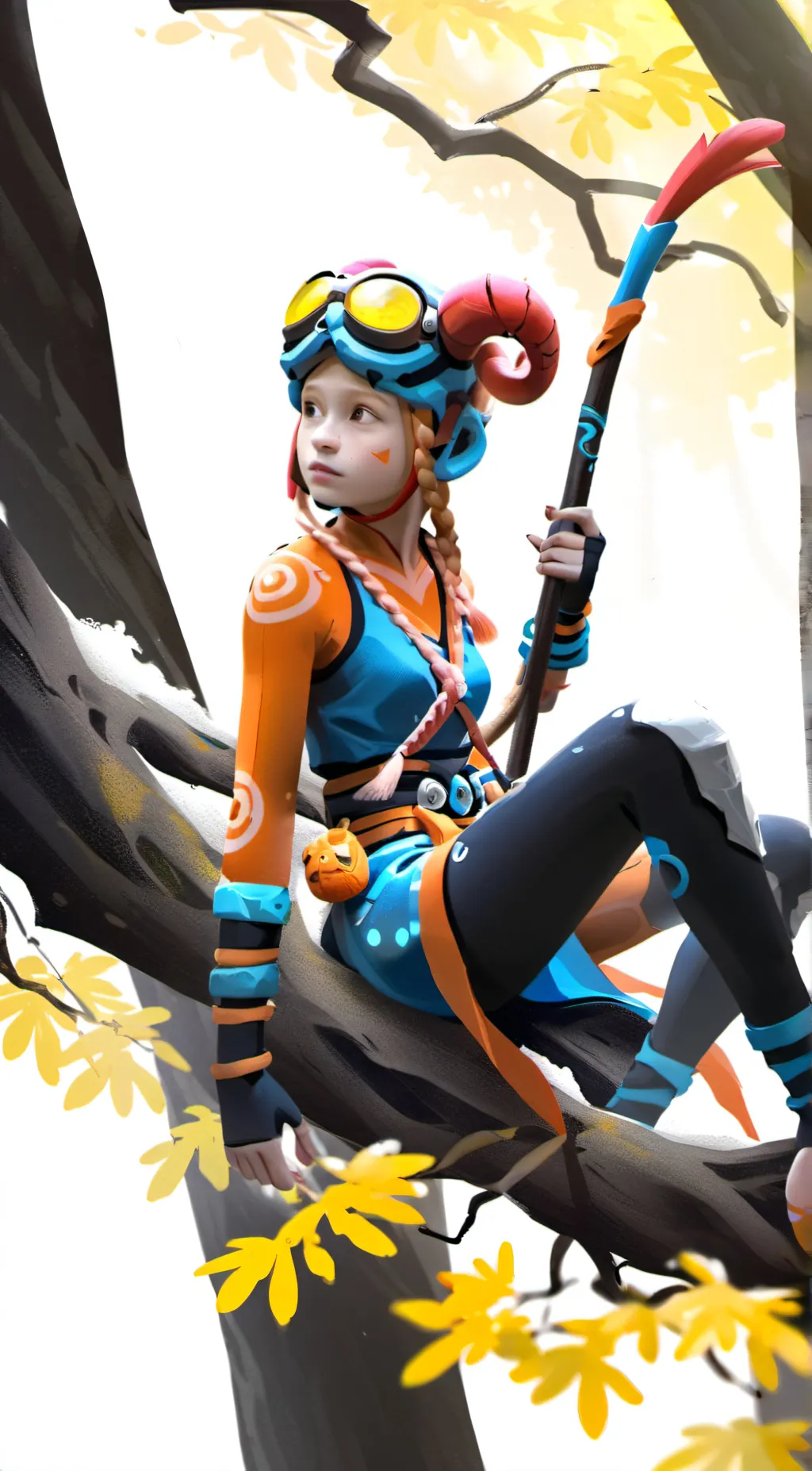ai character: Braylon background