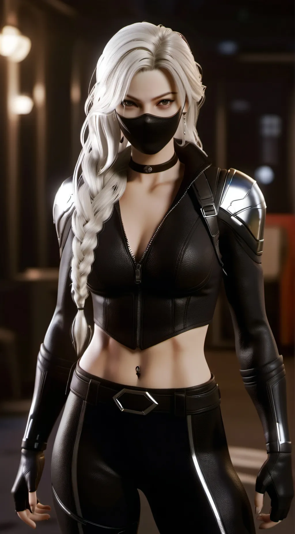 ai character: Black Cat background