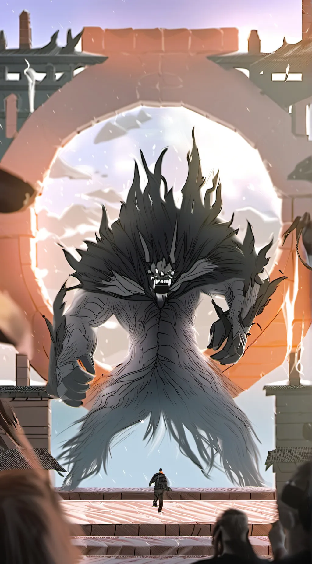 ai character: Unhinged background