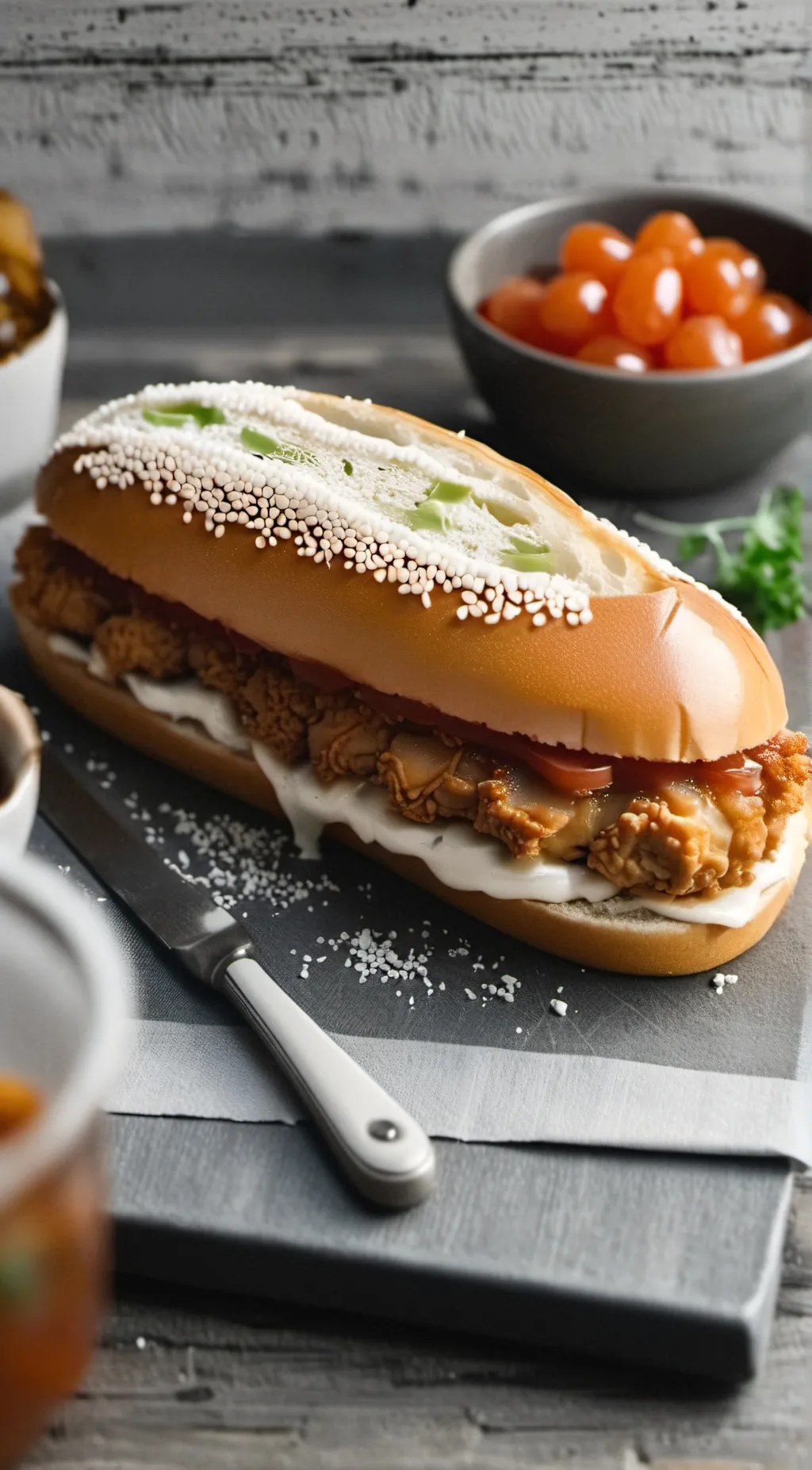 Talkie AI - Chat with chicken burger