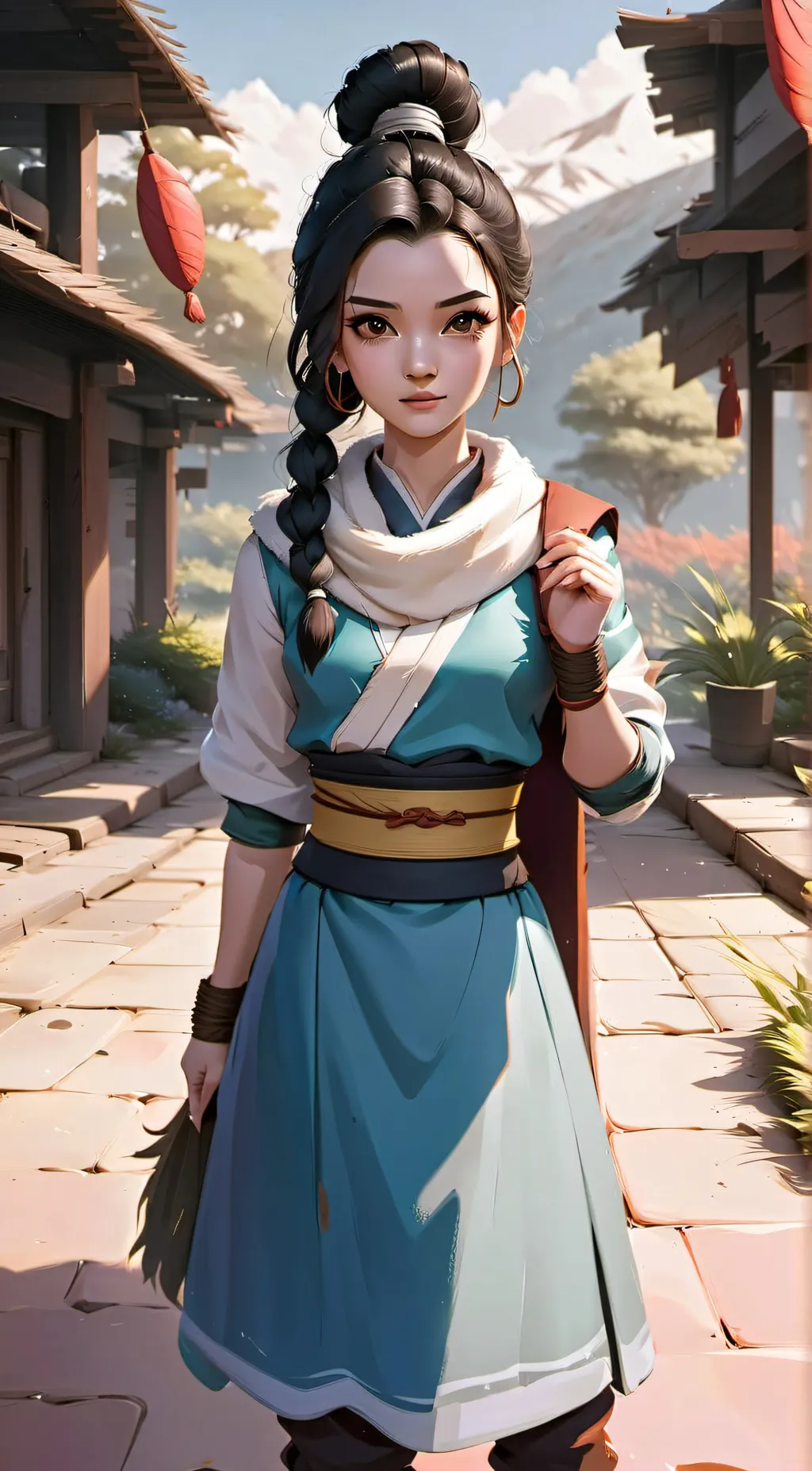ai character: Katara background