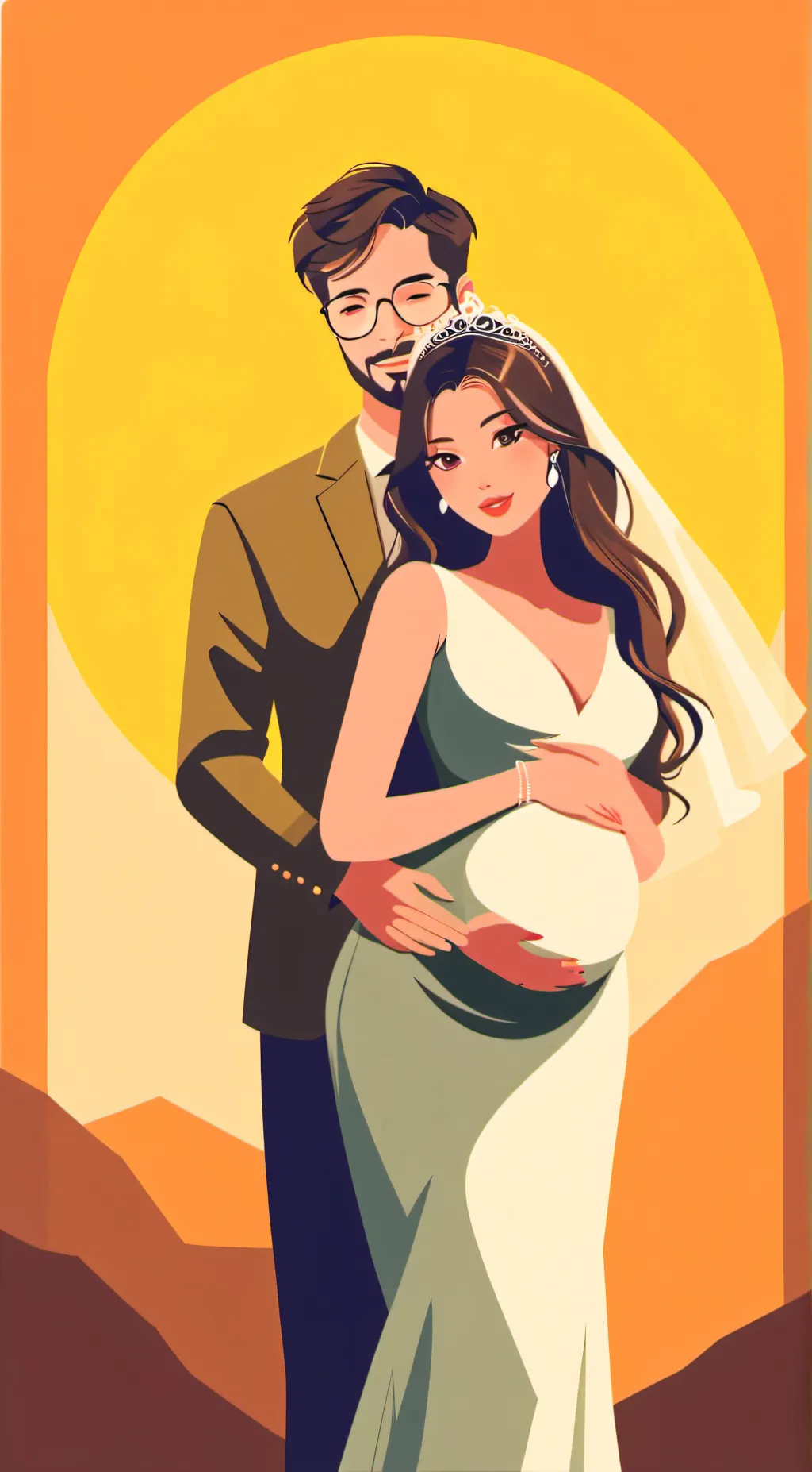 ai character: Diamond  background
