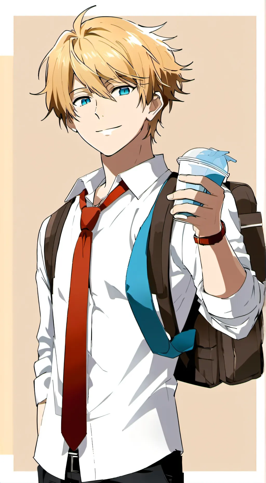 ai character:  Monoma Yandere  background