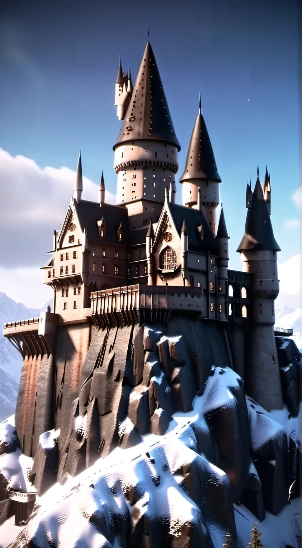 ai character: Hogwarts background