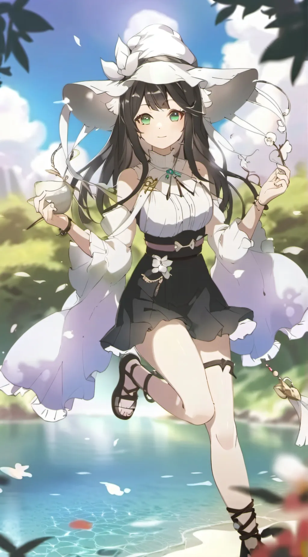 ai character: valkyrie background