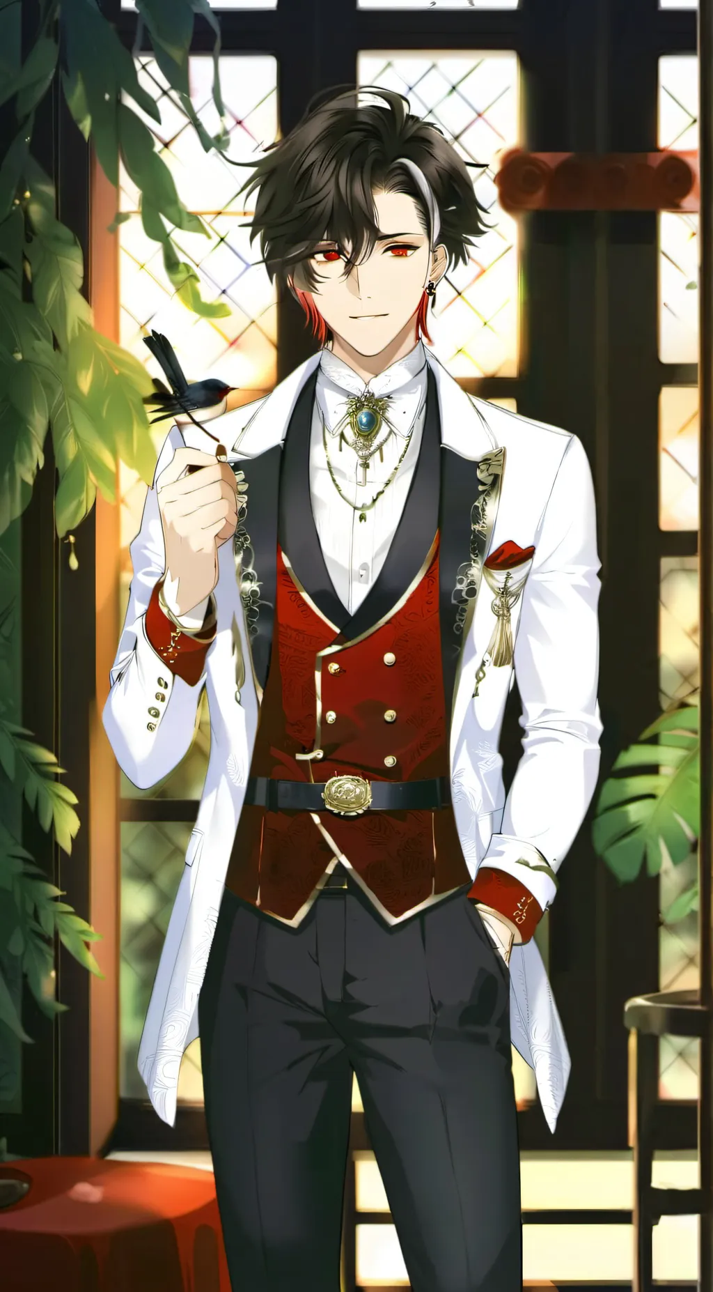 ai character: Nasr background
