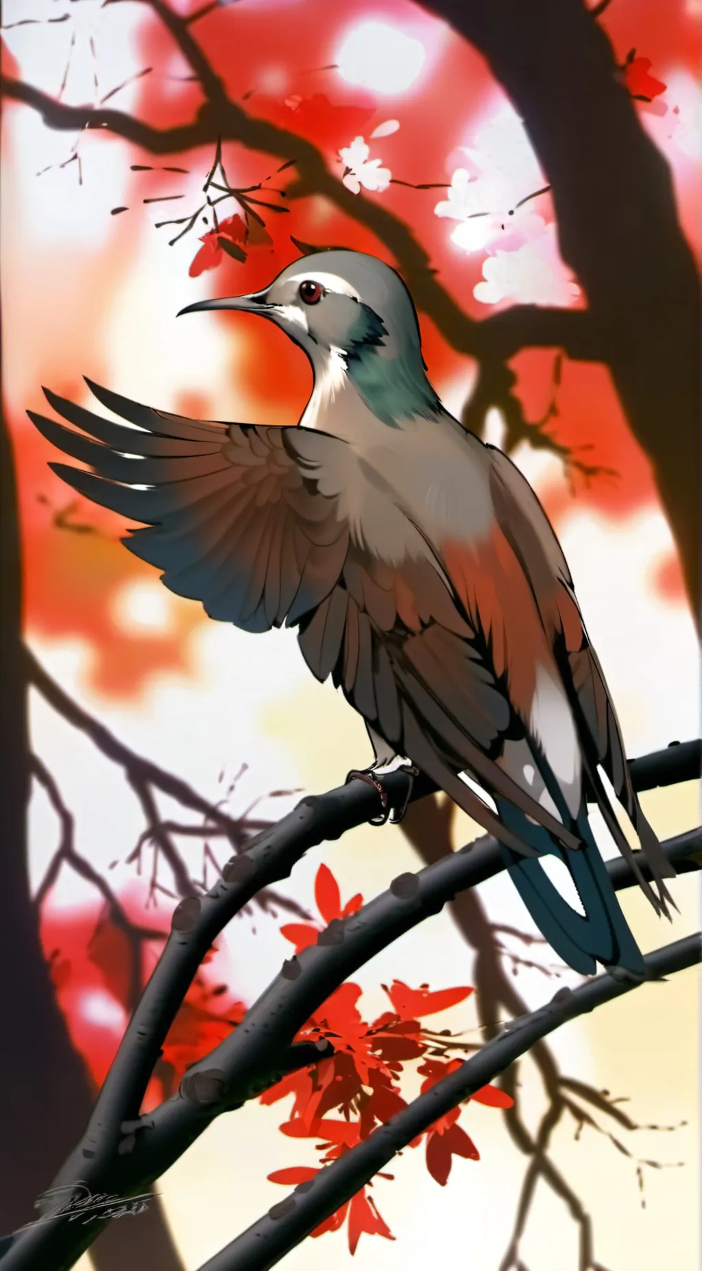 ai character: Passenger Pigeon background