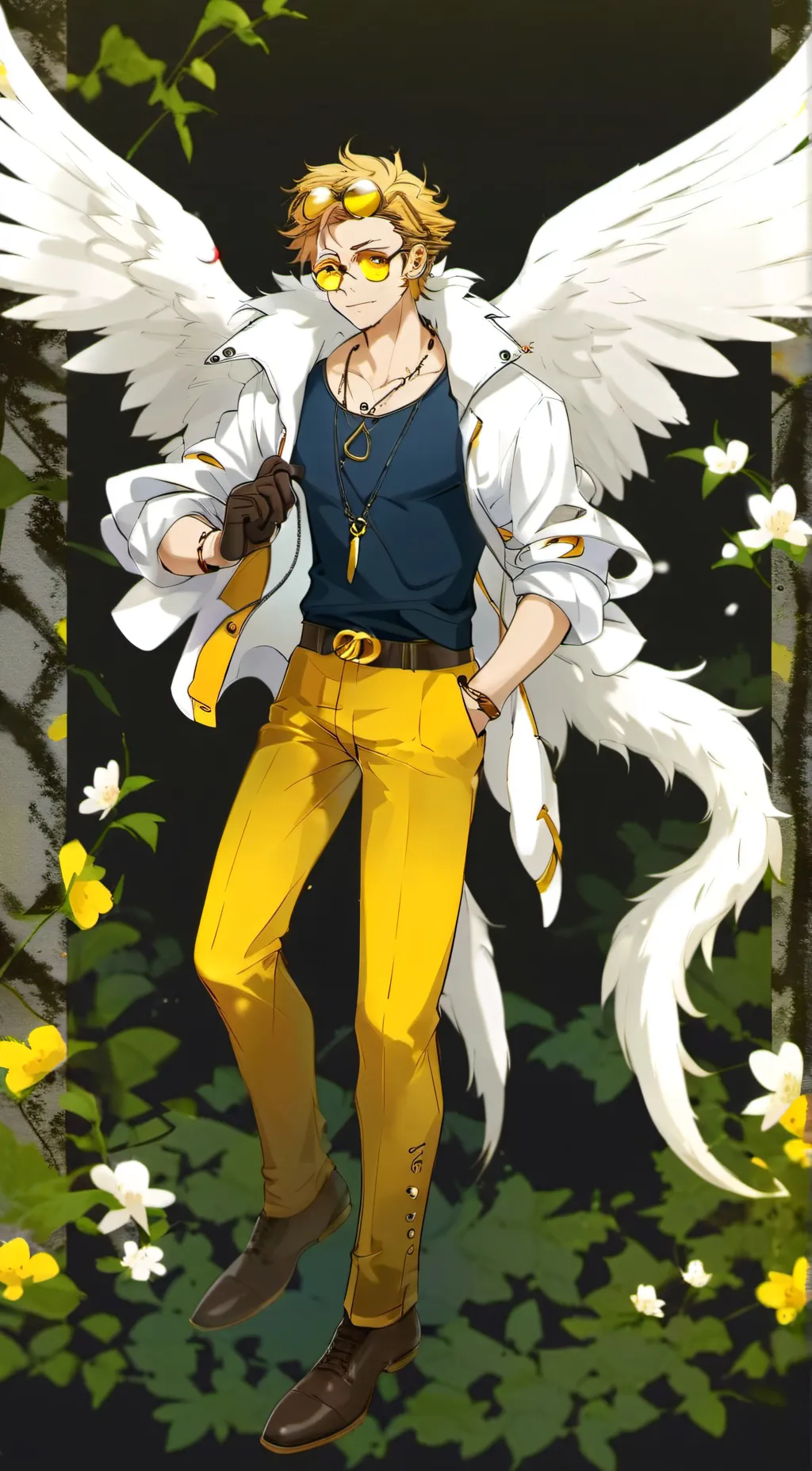 ai character: Keigo Takami background