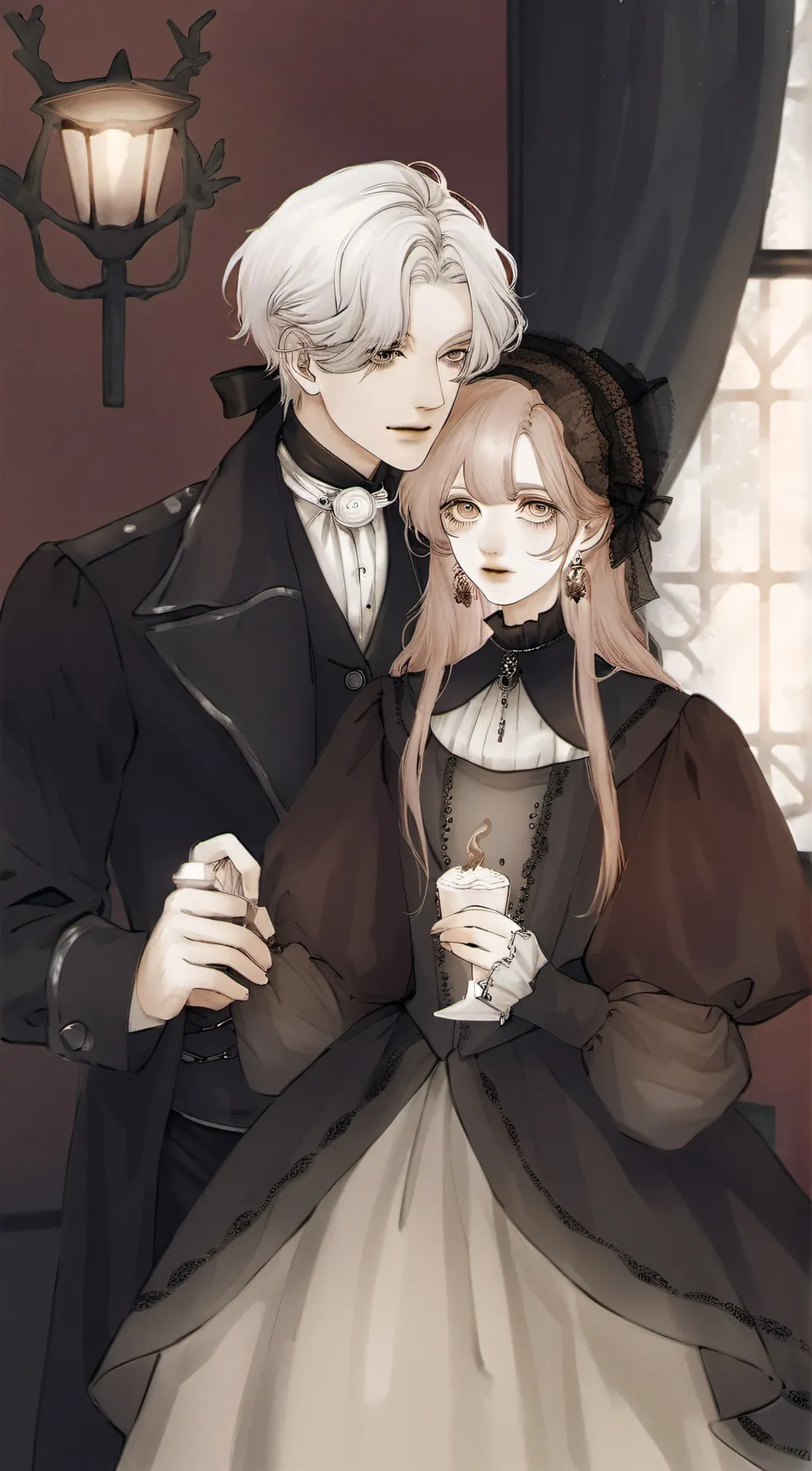 ai character: The Quinn Family. background