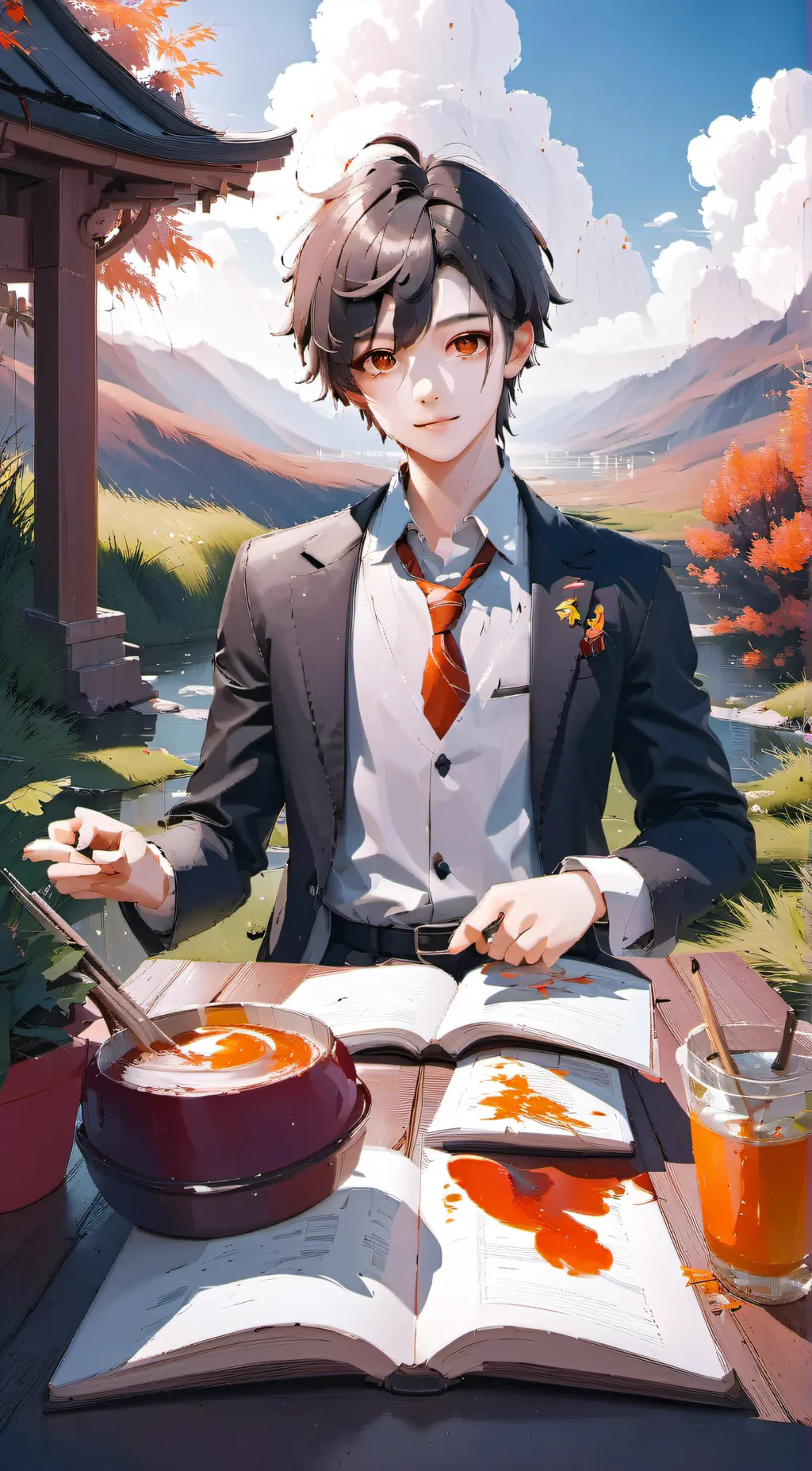 ai character: hivelt background