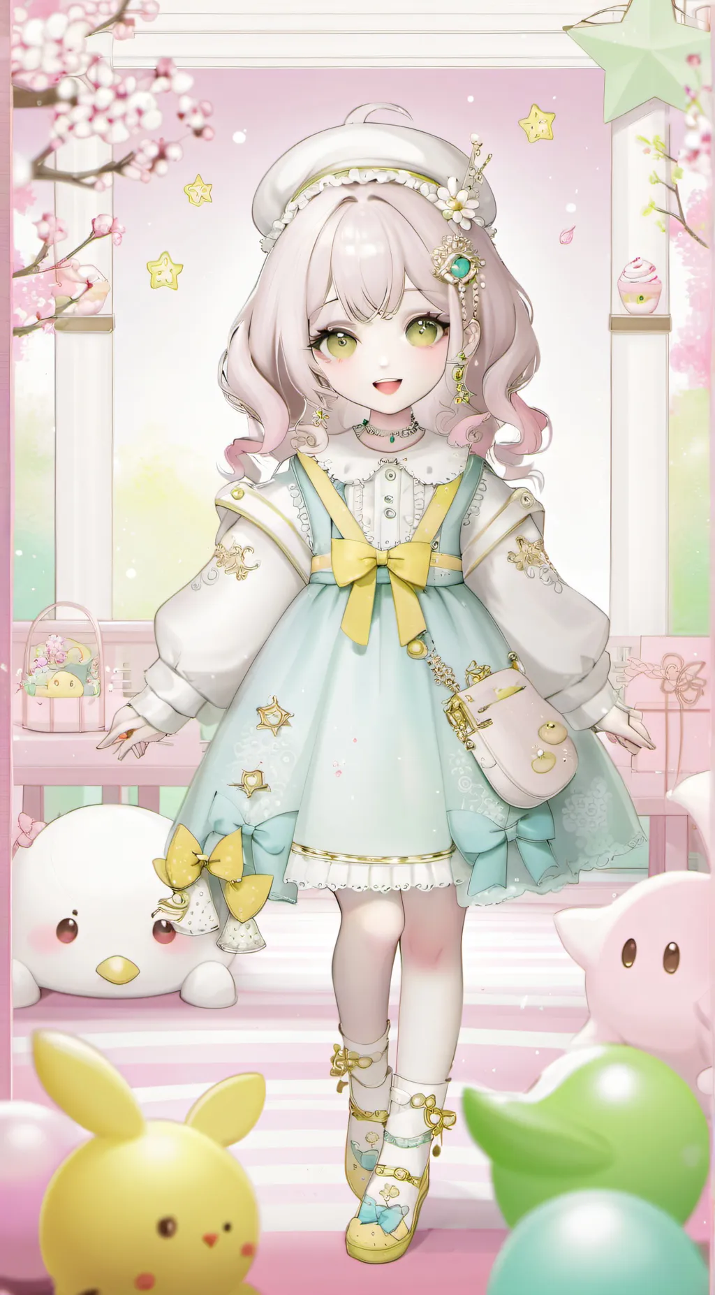ai character: Ayumi background