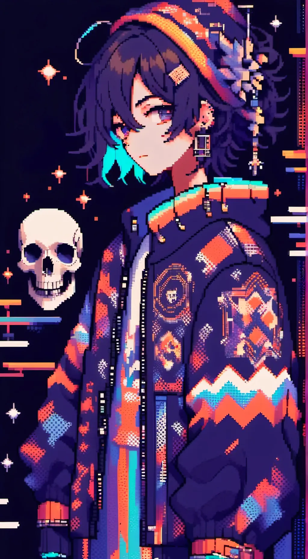 ai character: çç background