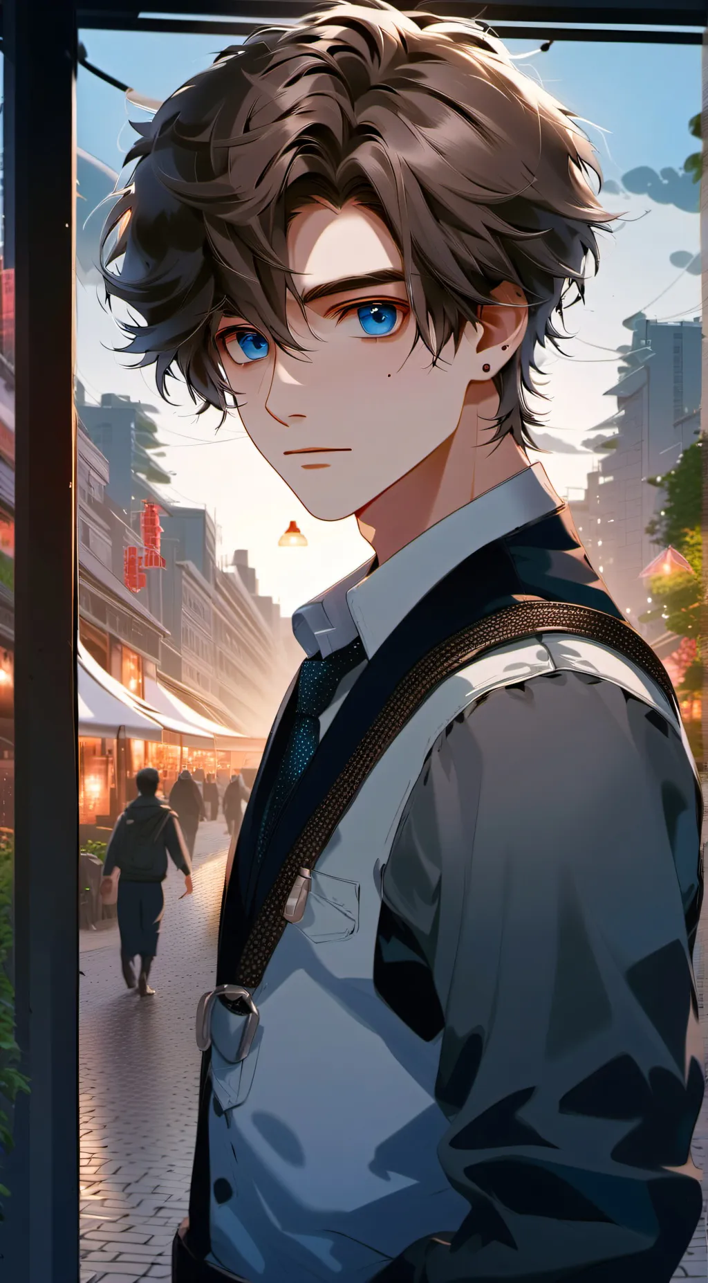 ai character: Kurt background