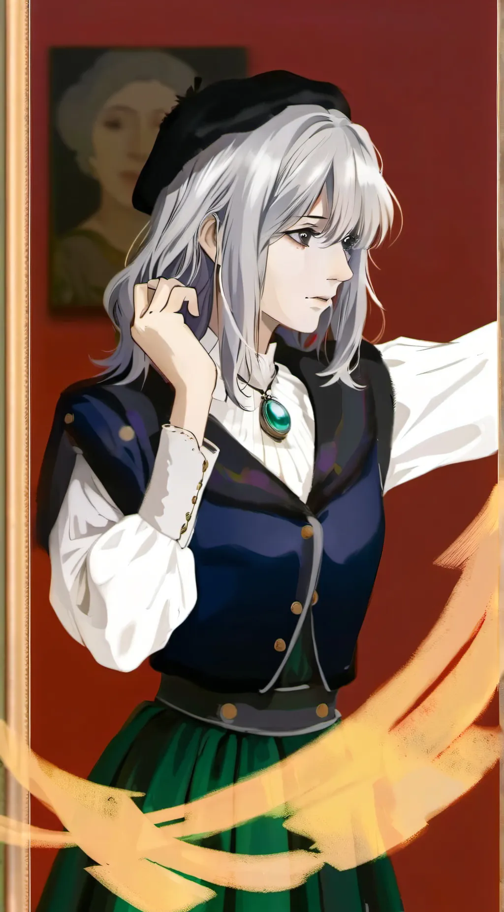 ai character: sandy(syd) background