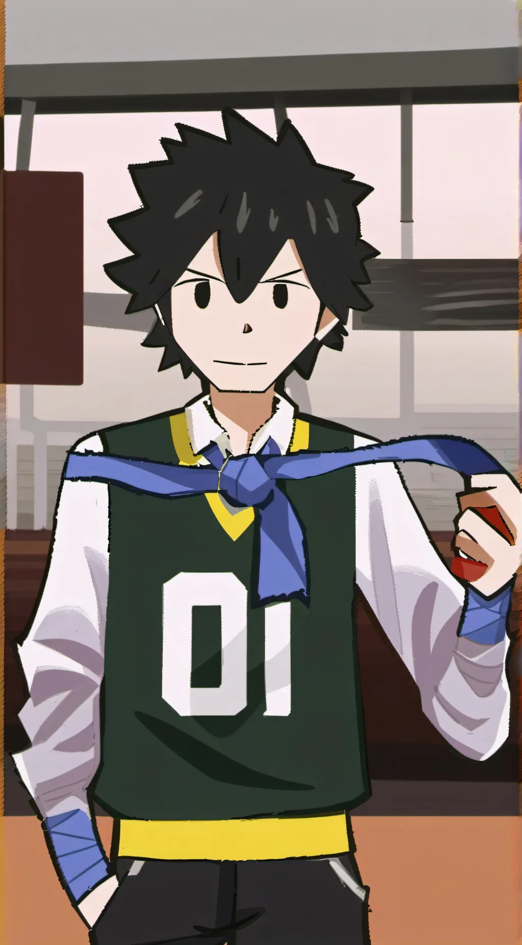 ai character: draco background