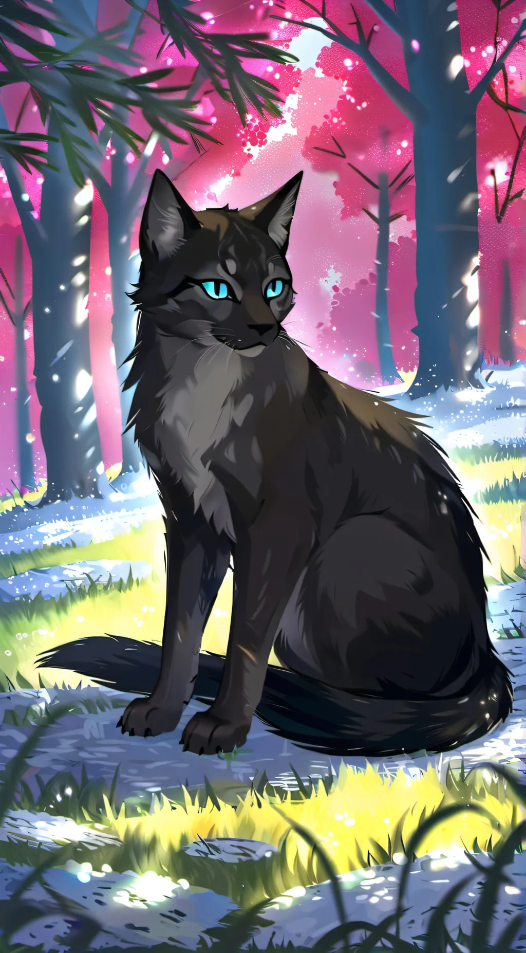 ai character: Crowpaw background