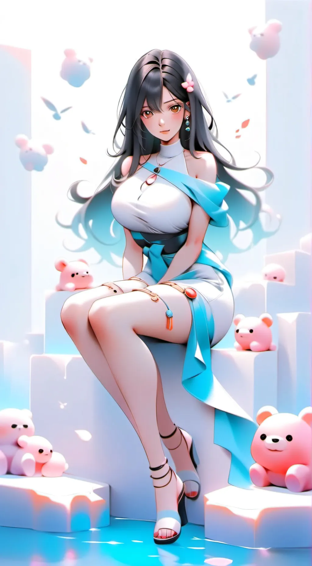 ai character: mika background