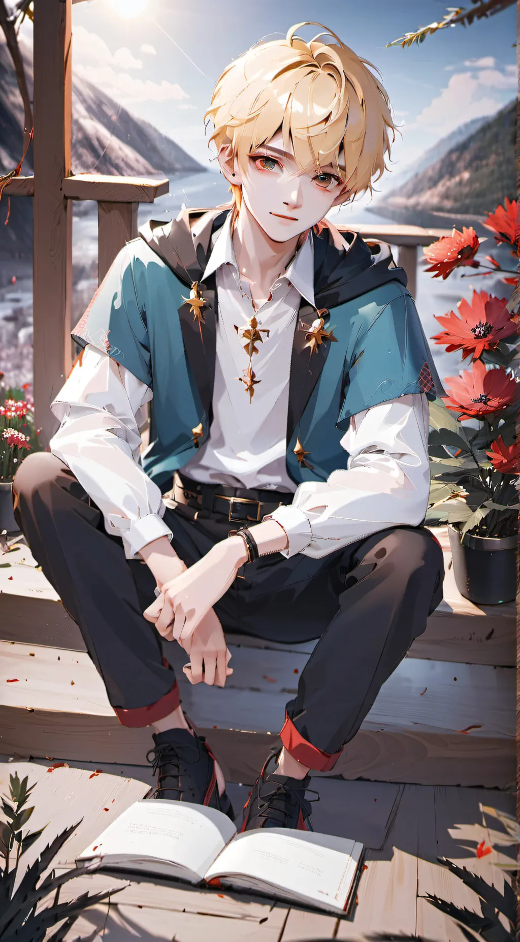 ai character: Noah  background