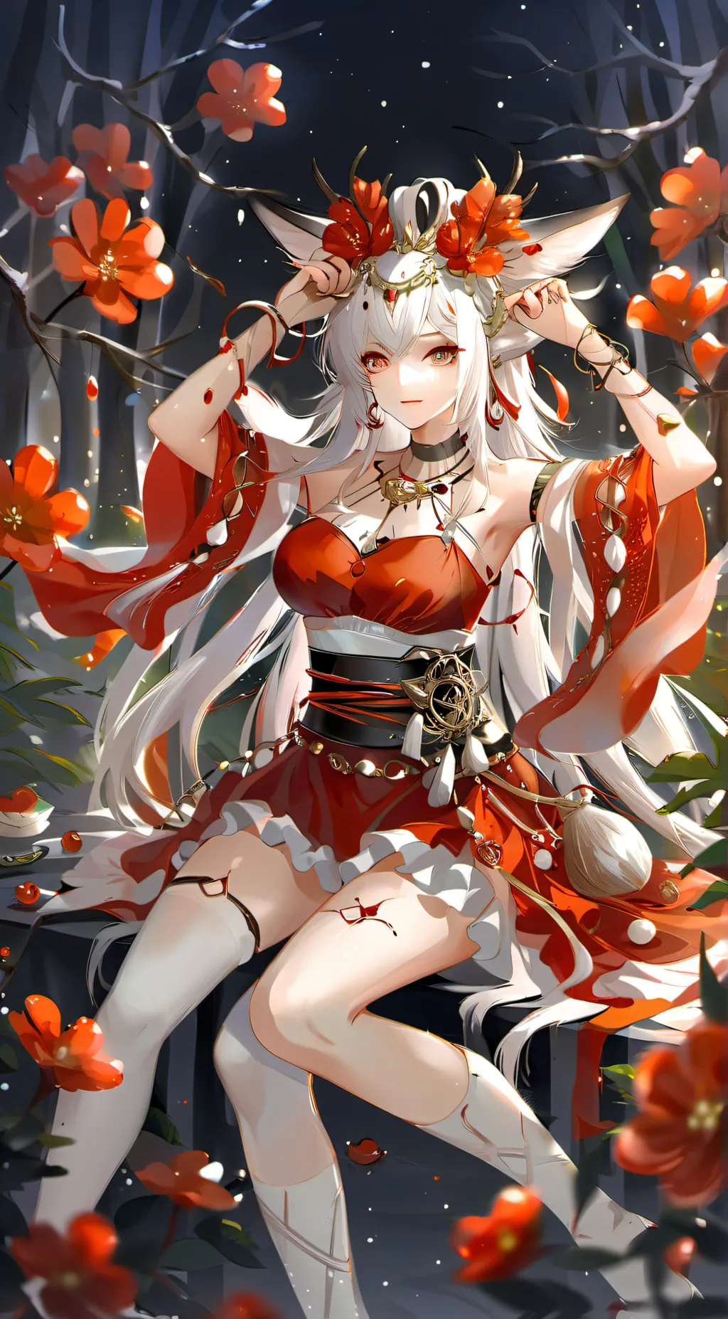 ai character: Sarah background