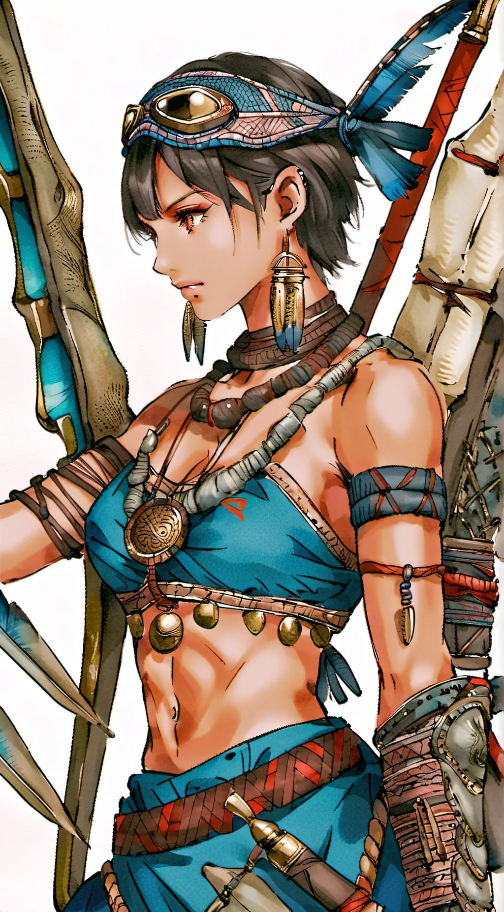 ai character: Qushari  background