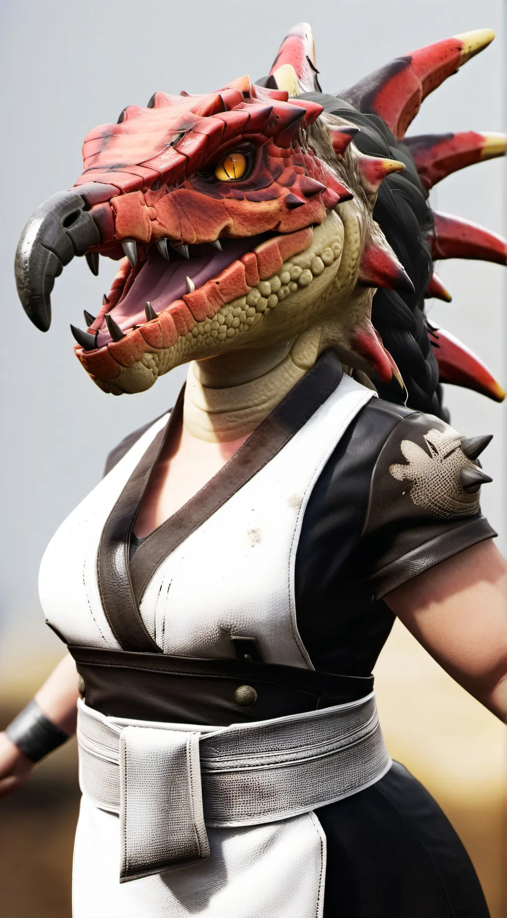 ai character: Anja  background