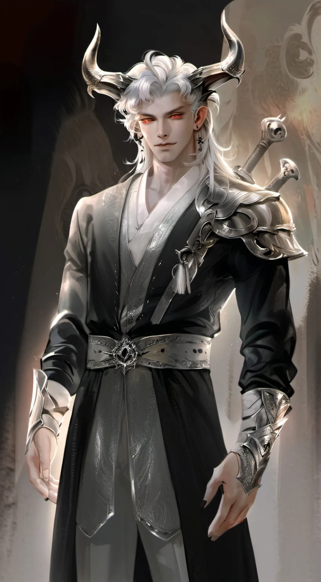 ai character: Raven background