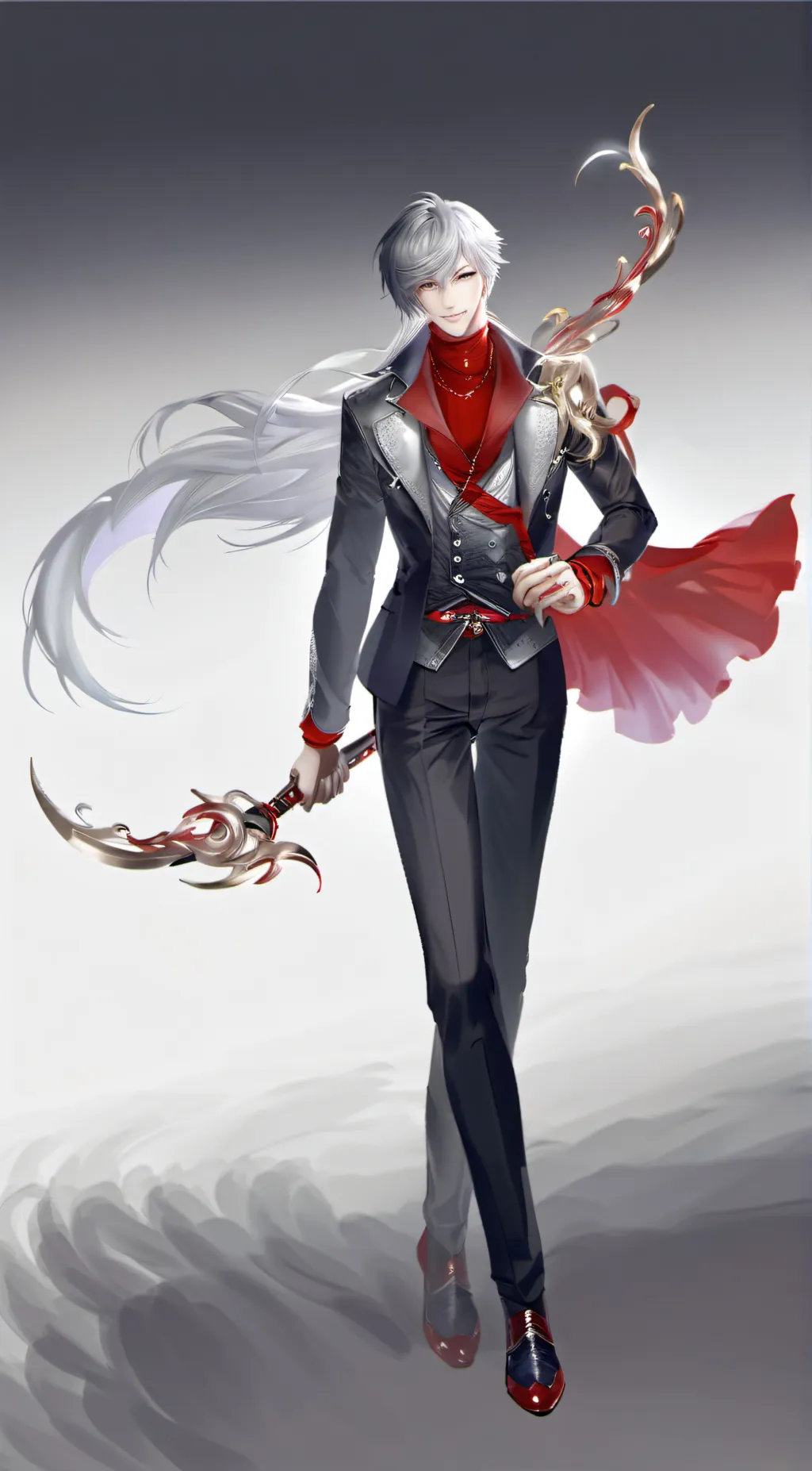 ai character: Villain Todoroki background