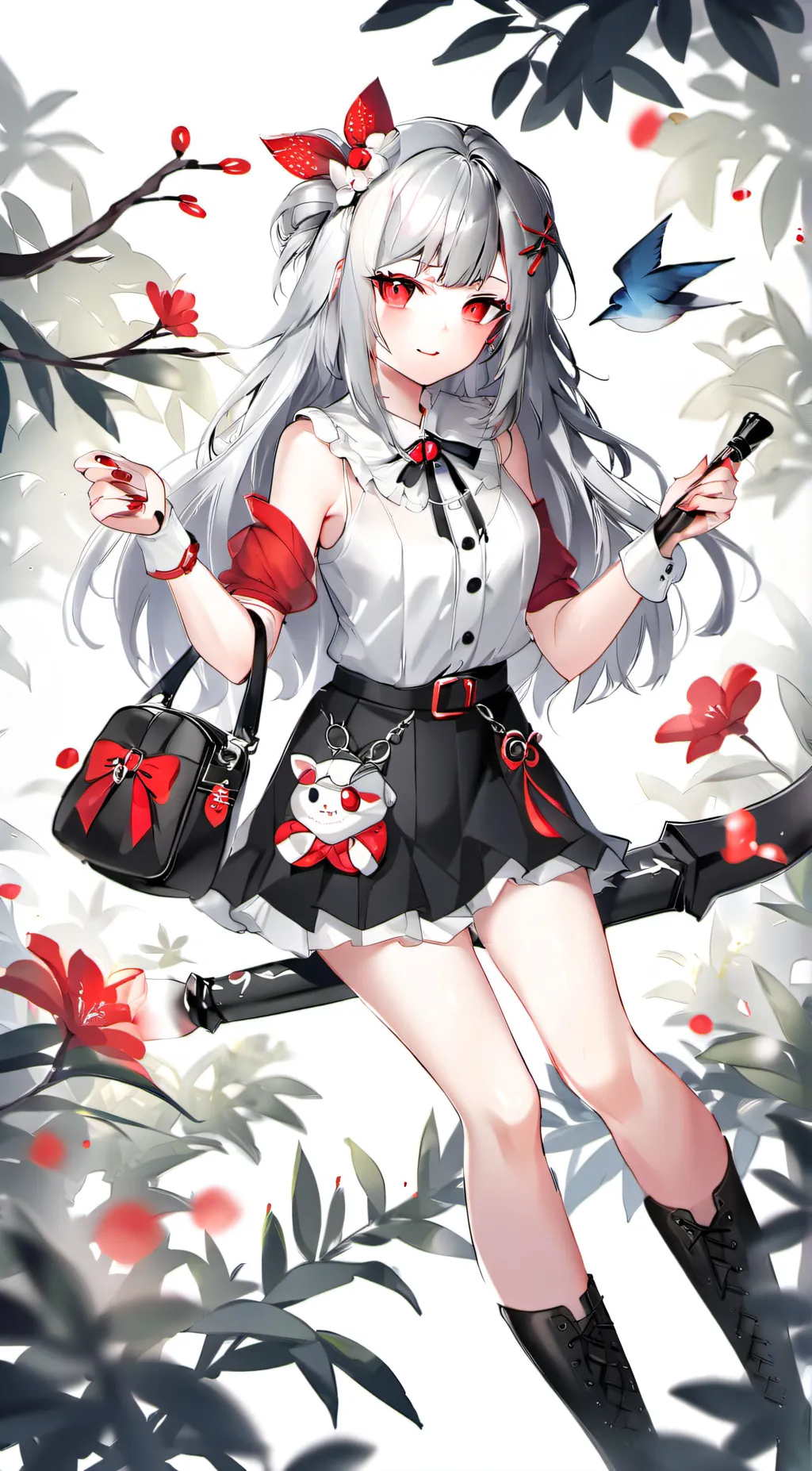 ai character: Vikky background