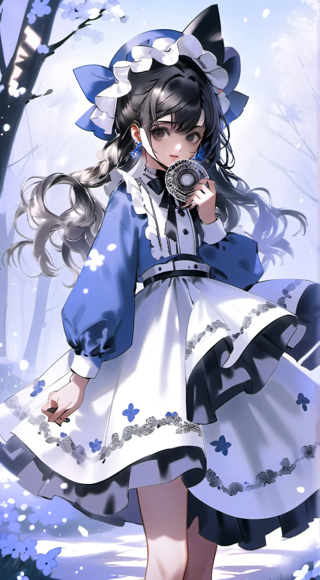 ai character: Sandy background