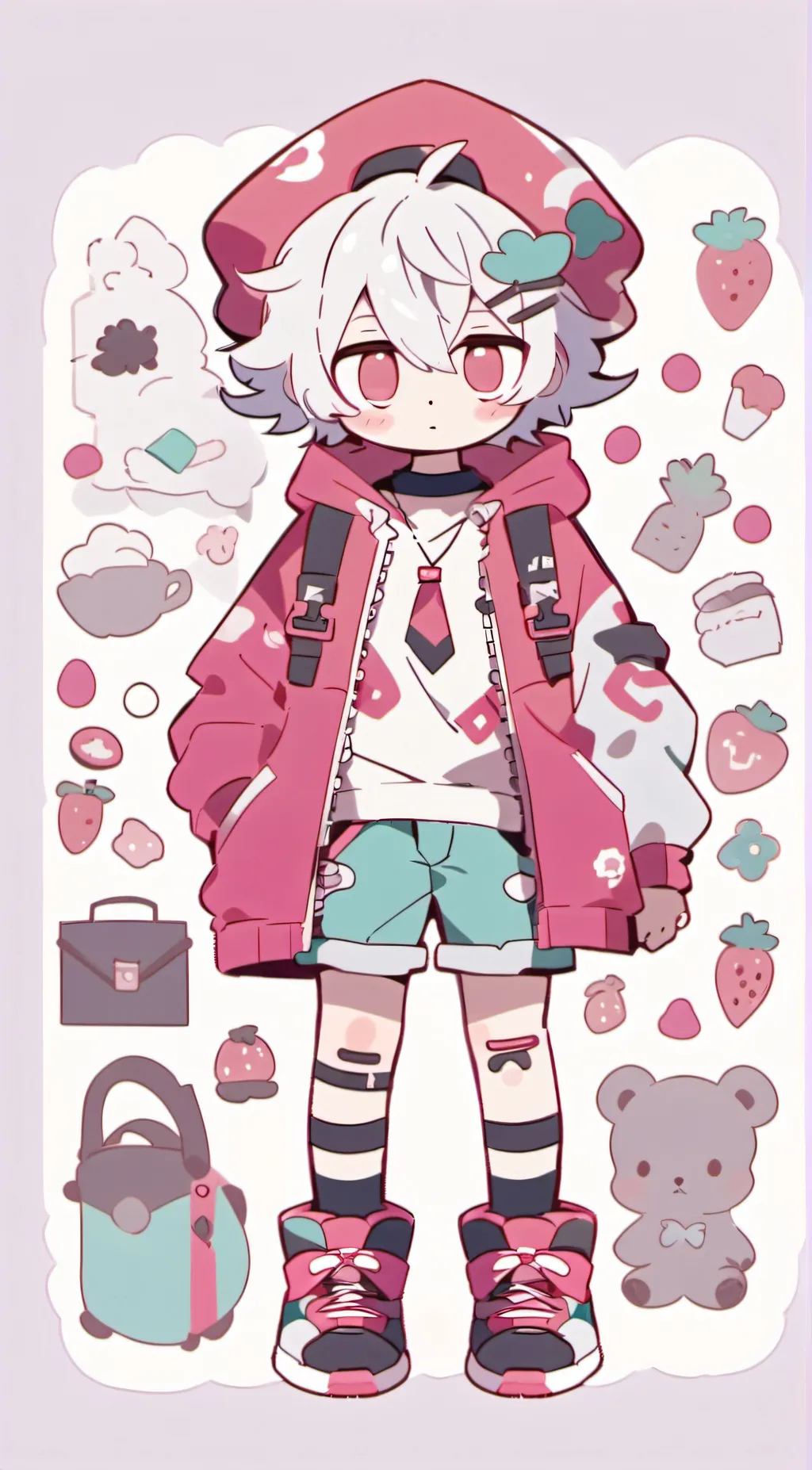 ai character: SonishDow background