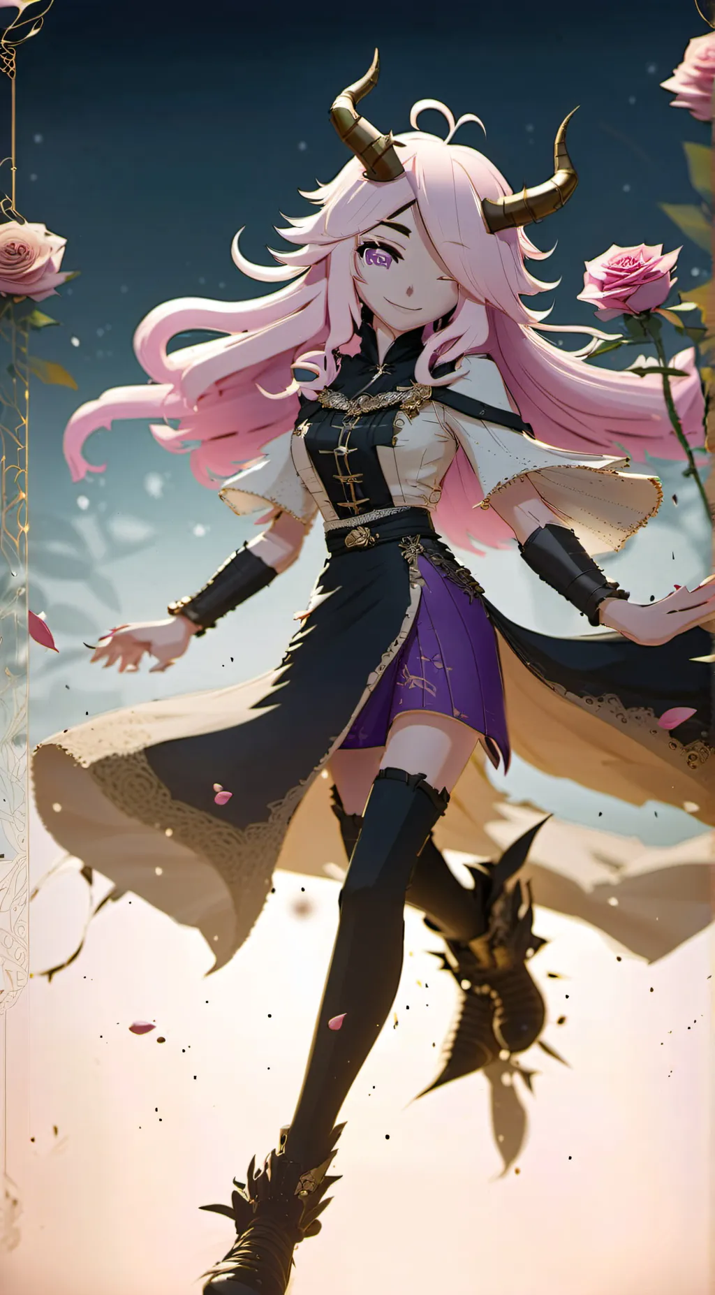 ai character: pastel queen (lia) background